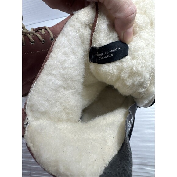 Overland Women’s Bree Wool Lined Water Resistant Leather Suede Boots Sz 37/6.5-7 - Picture 11 of 12